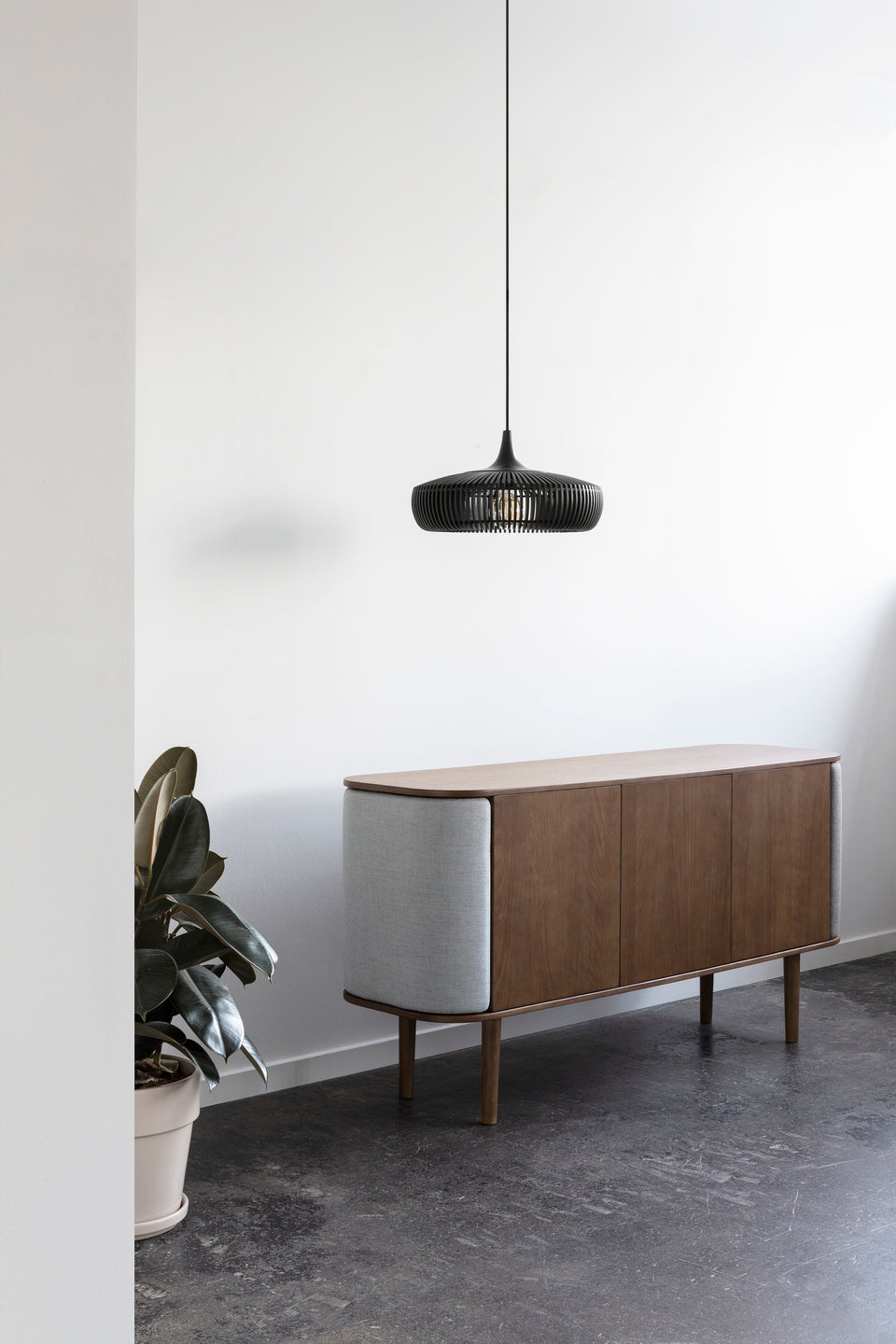 Umage Clava Dine Wood Shade, Black Oak – from Amos Lighting + Home