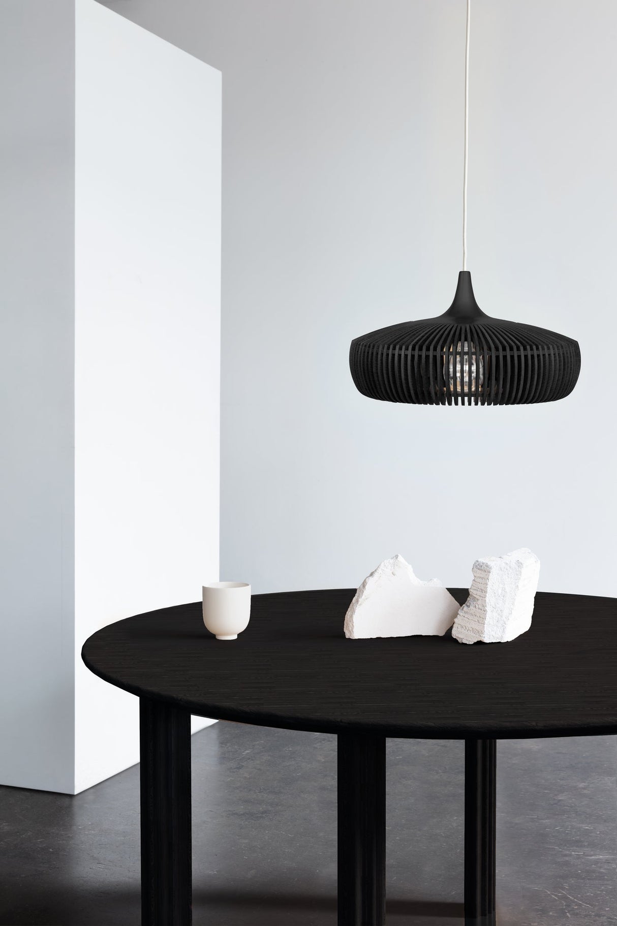 Umage Clava Dine Wood Shade, Black Oak – from Amos Lighting + Home