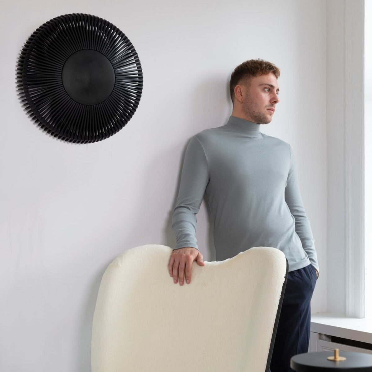 Umage Clava Up Wood Large, Black Oak – from Amos Lighting + Home