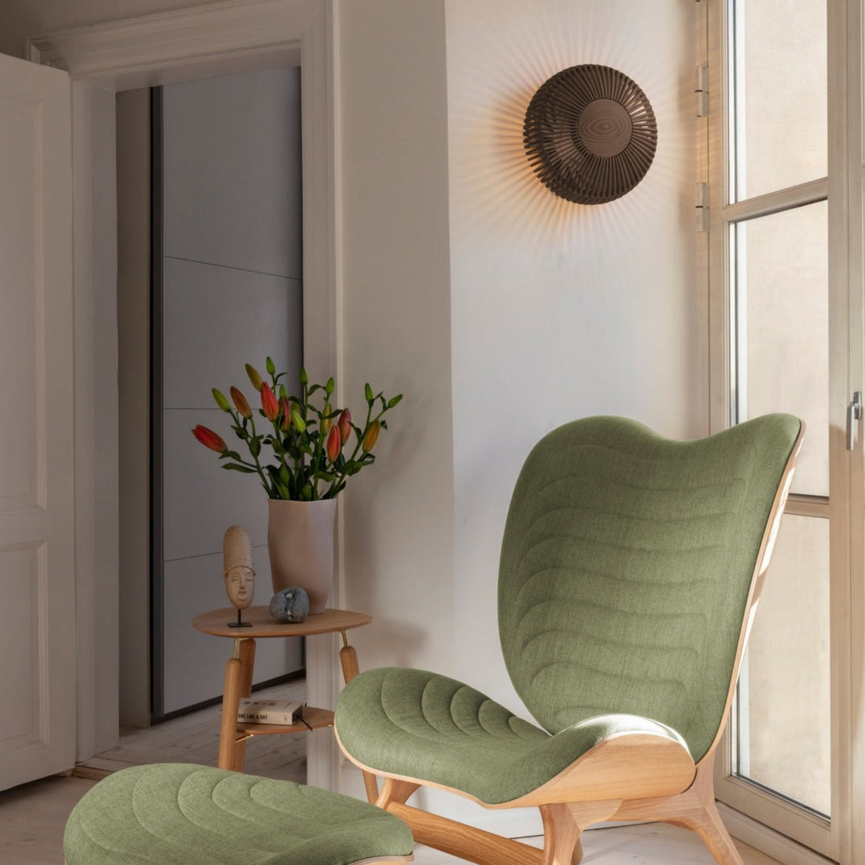 Umage Clava Up Wood Medium, Dark Oak – from Amos Lighting + Home