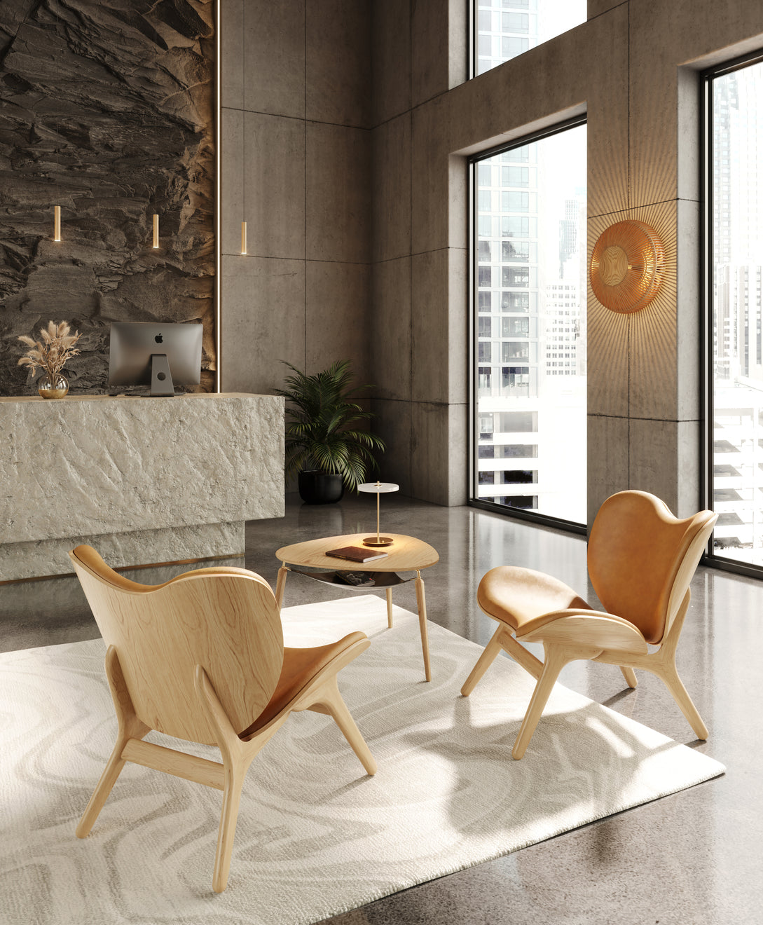 Umage Clava Up Wood Medium, Oak – from Amos Lighting + Home