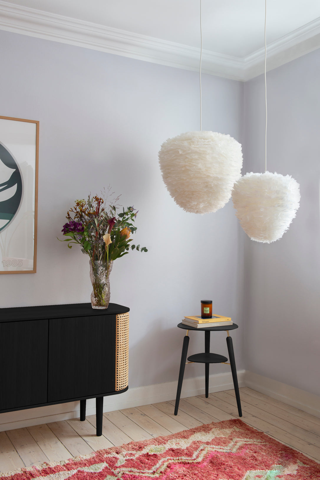 Umage Eos Evia Large White Feather Shade – from Amos Lighting + Home