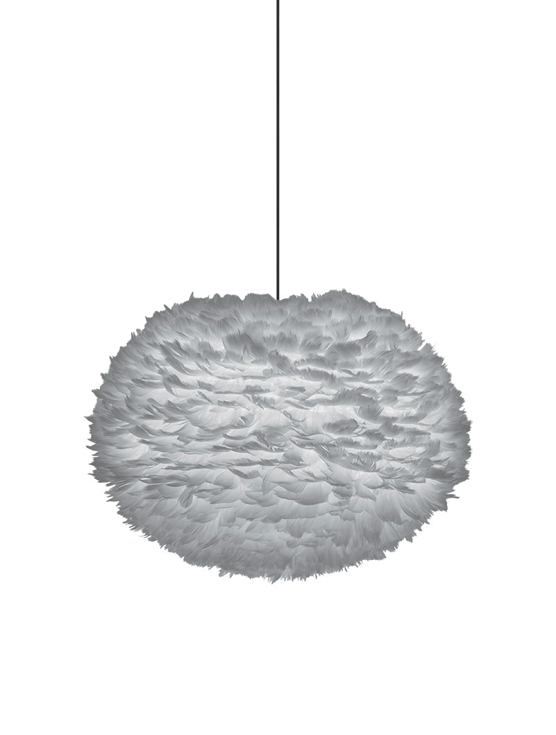 Umage Eos Large Light Grey Feather Shade – from Amos Lighting + Home