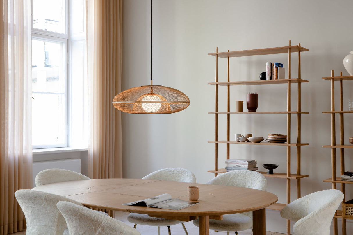 Umage Faraday Brass & Glass Pendant Medium – from Amos Lighting + Home