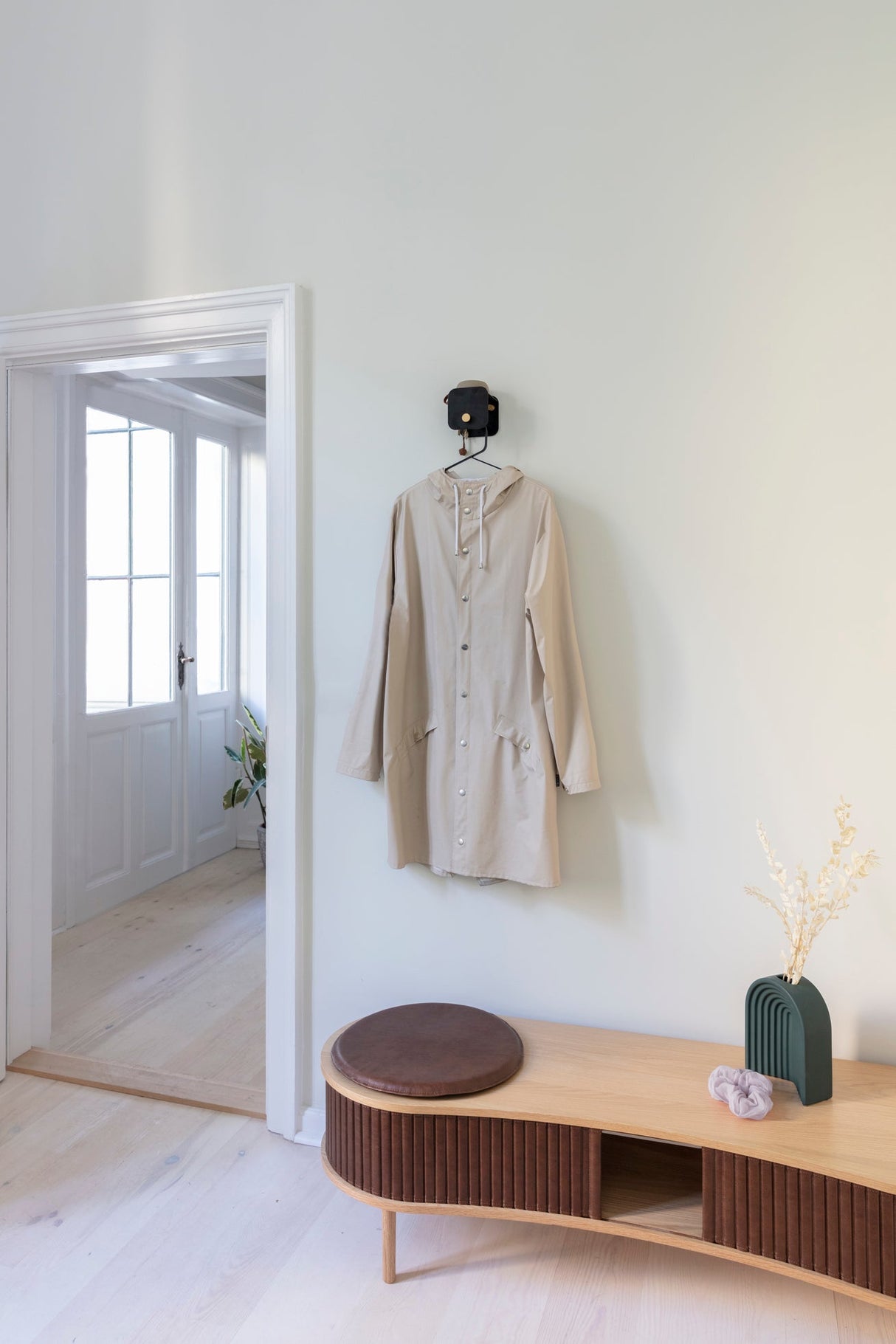 Umage Hang in There Coat Hook Black and Brass – from Amos Lighting + Home