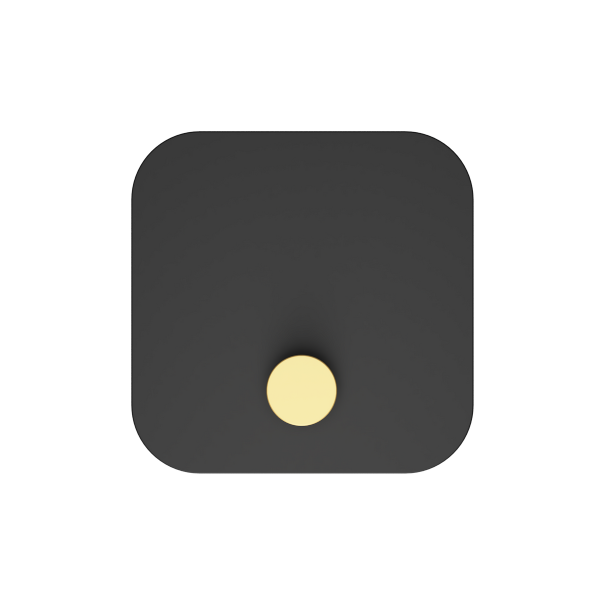 Umage Hang in There Coat Hook Black and Brass – from Amos Lighting + Home