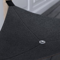 Umage Hang Out Coffee Table Brass & Dark Oak – from Amos Lighting + Home