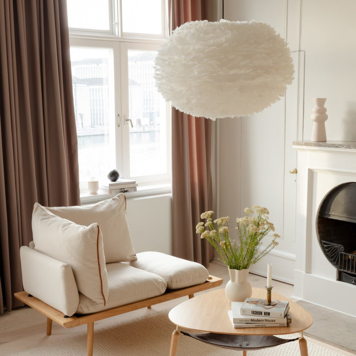 Umage Hang Out Coffee Table Steel & Oak – from Amos Lighting + Home