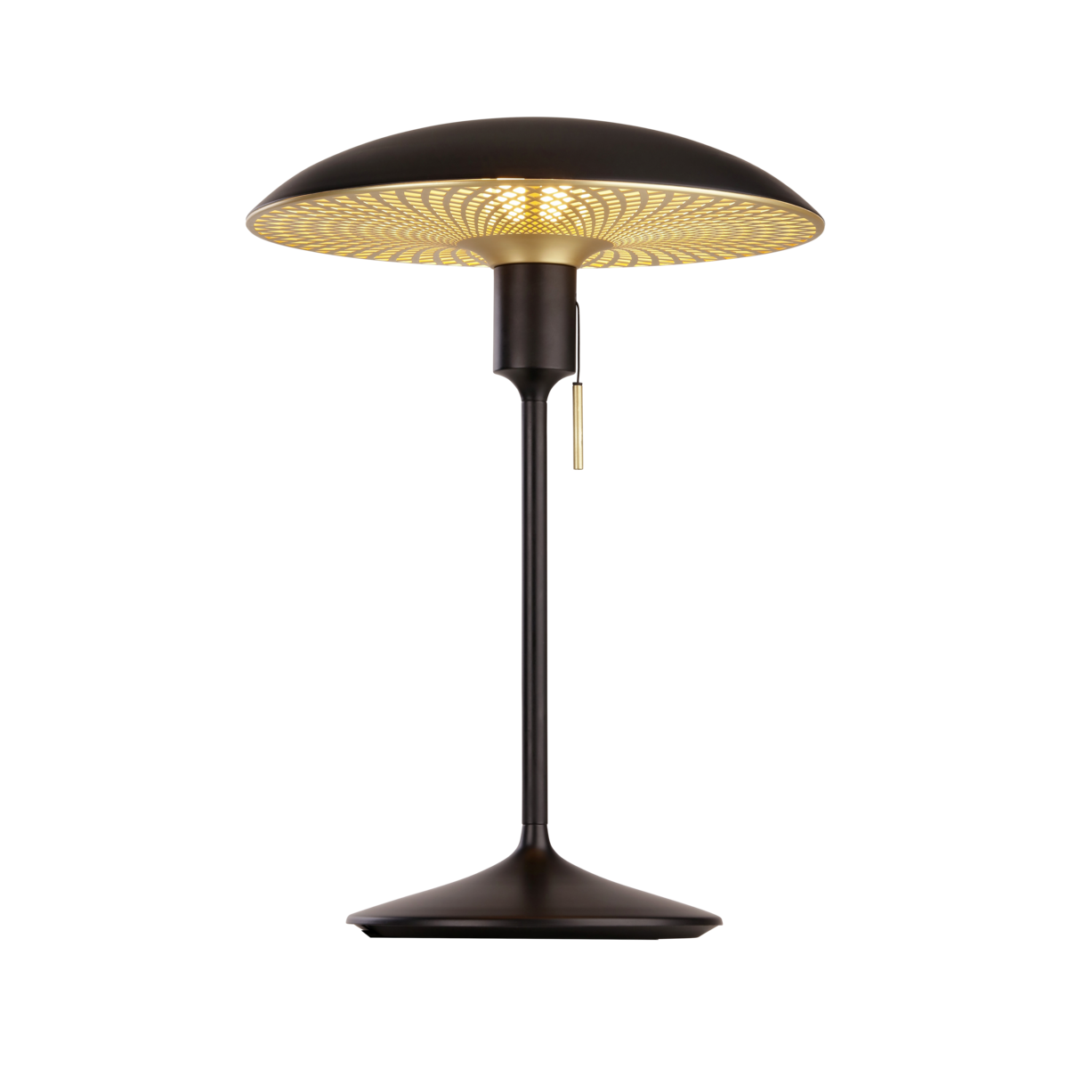 Umage Manta Ray Black & Brass Table Lamp – from Amos Lighting + Home