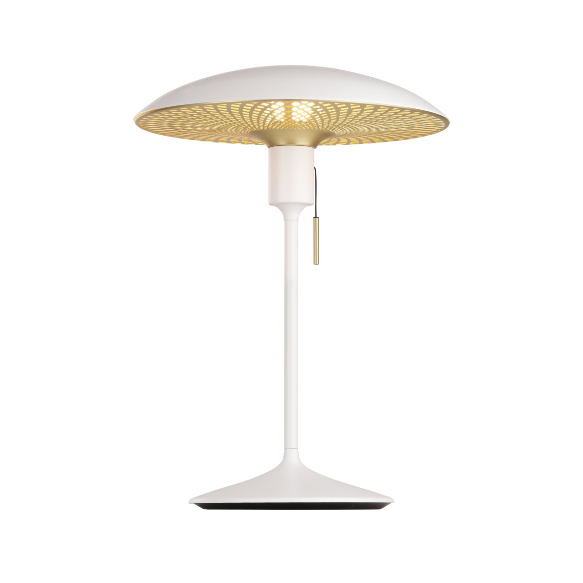 Umage Manta Ray White & Brass Table Lamp – from Amos Lighting + Home