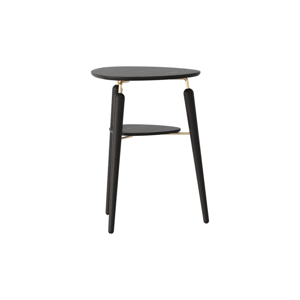 Umage My Spot Side Table Brass & Black Oak – from Amos Lighting + Home
