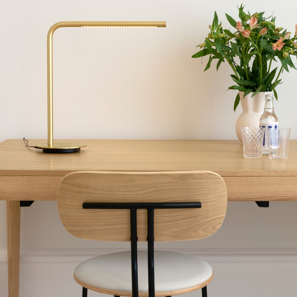 Umage Omni Brushed Brass Desk Lamp – from Amos Lighting + Home