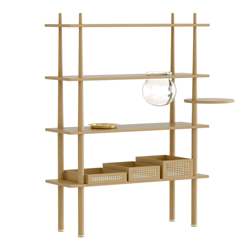 Umage Stories Shelving Unit Oak – from Amos Lighting + Home