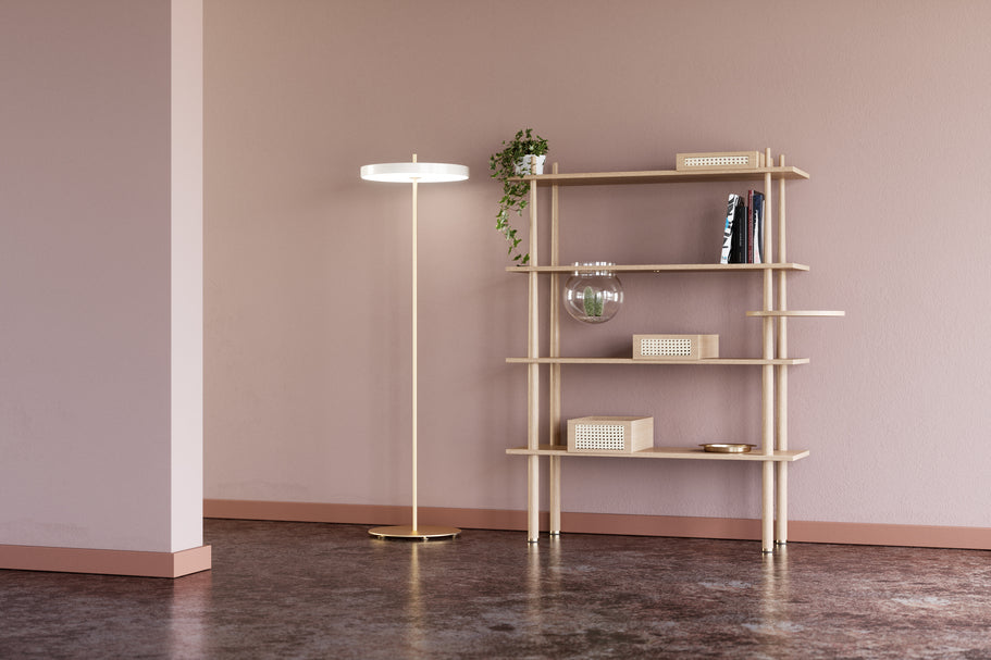 Umage Stories Shelving Unit Oak – from Amos Lighting + Home