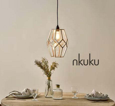 Nkuku's stunning new lighting range now at Amos Lighting + Home