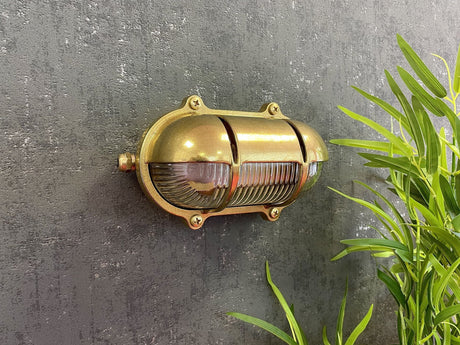 Brass Outdoor Wall Lights