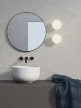 Astro Zeppo Wall Matt Black Bathroom Wall Light