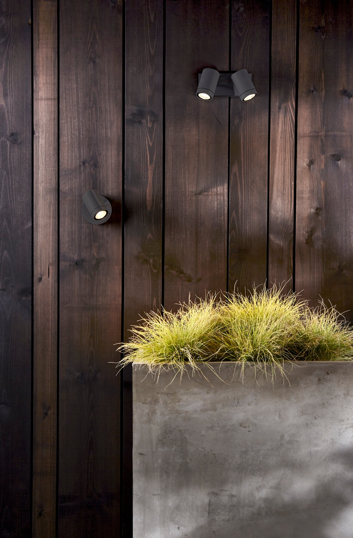 Astro Bayville Single Spot Textured Black Outdoor Spotlight