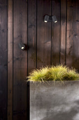 Astro Bayville Single Spot Textured Black Outdoor Spotlight