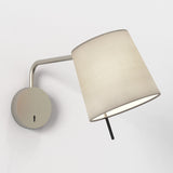 Astro Mitsu Swing Arm Base Matt Nickel Interior Wall Light