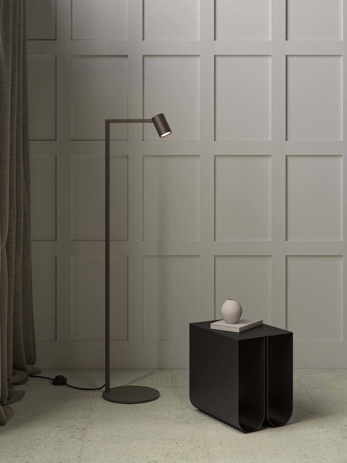 Astro Ascoli Floor Bronze Interior Floor Light