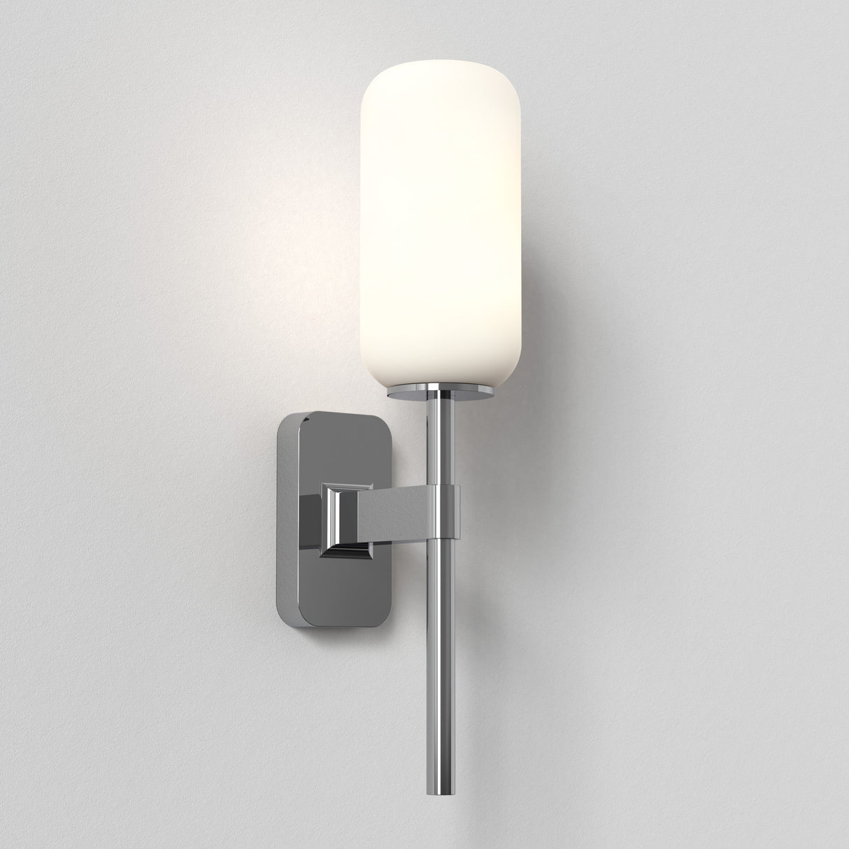 Astro Tacoma Single Polished Chrome Bathroom Wall Light