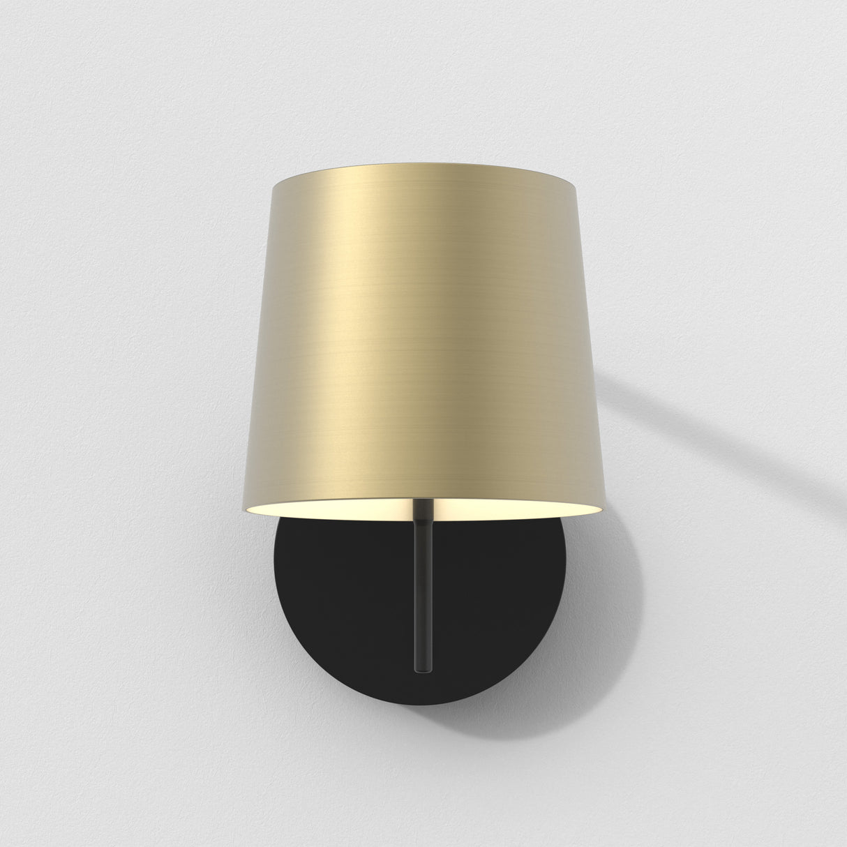 Astro Miura Swing Arm Base Matt Black Interior Wall Light