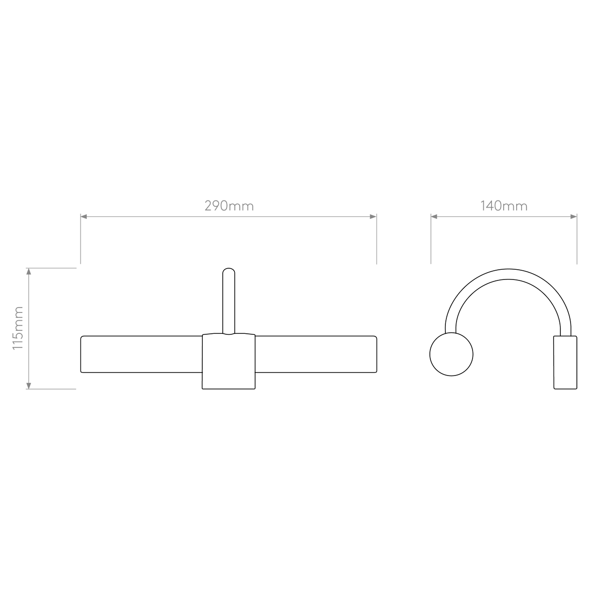 Astro Dayton Polished Chrome Bathroom Wall Light