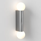 Astro Ortona Twin Polished Chrome Bathroom Wall Light