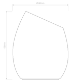 Astro Limina Plaster Interior Floor Light