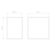 Astro Pero Plaster Interior Wall Light
