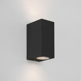 Astro Chios 150 Textured Black Outdoor Wall Light