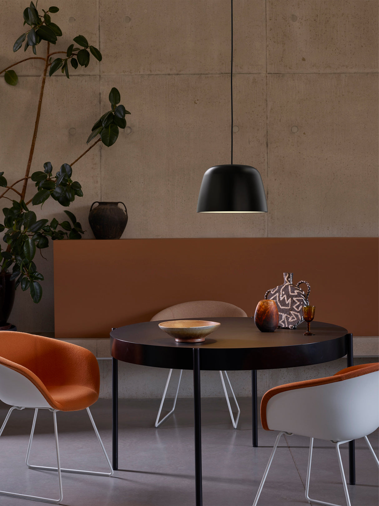 Astro Taiko Pendant 300 Matt Black Interior Pendant Light