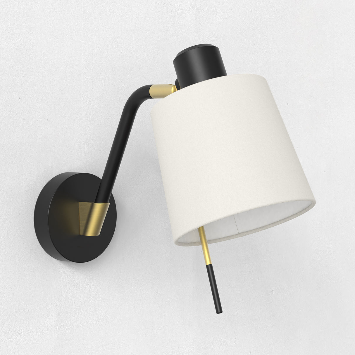 Astro Edward Wall Base Matt Black Interior Wall Light