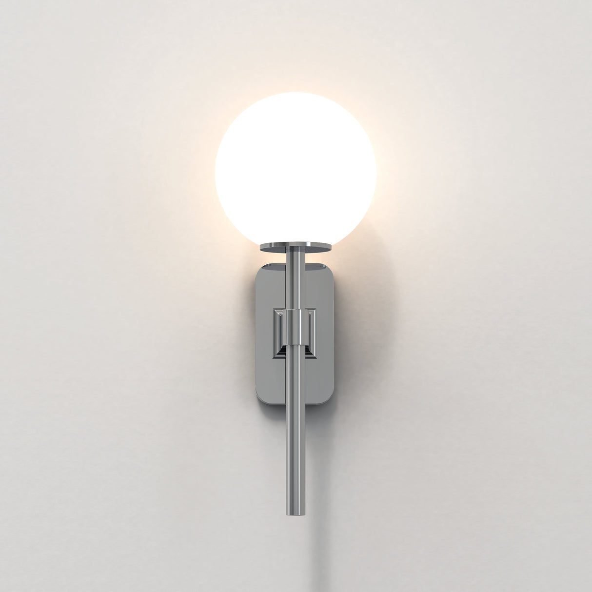 Astro Tacoma Single Polished Chrome Bathroom Wall Light