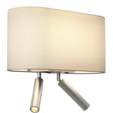 Astro Venn Reader Twin Matt Nickel Interior Combination Reader Base