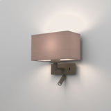 Astro Park Lane Reader LED Bronze Interior Combination Reader