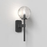 Astro Tacoma Single Matt Black Bathroom Wall Light