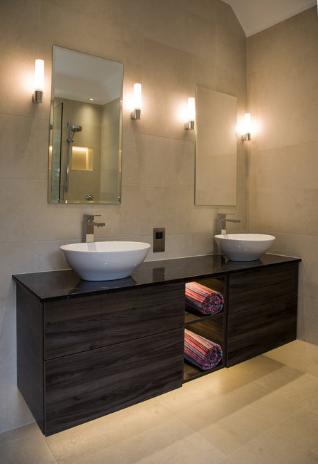 Astro Bari Polished Chrome Bathroom Wall Light