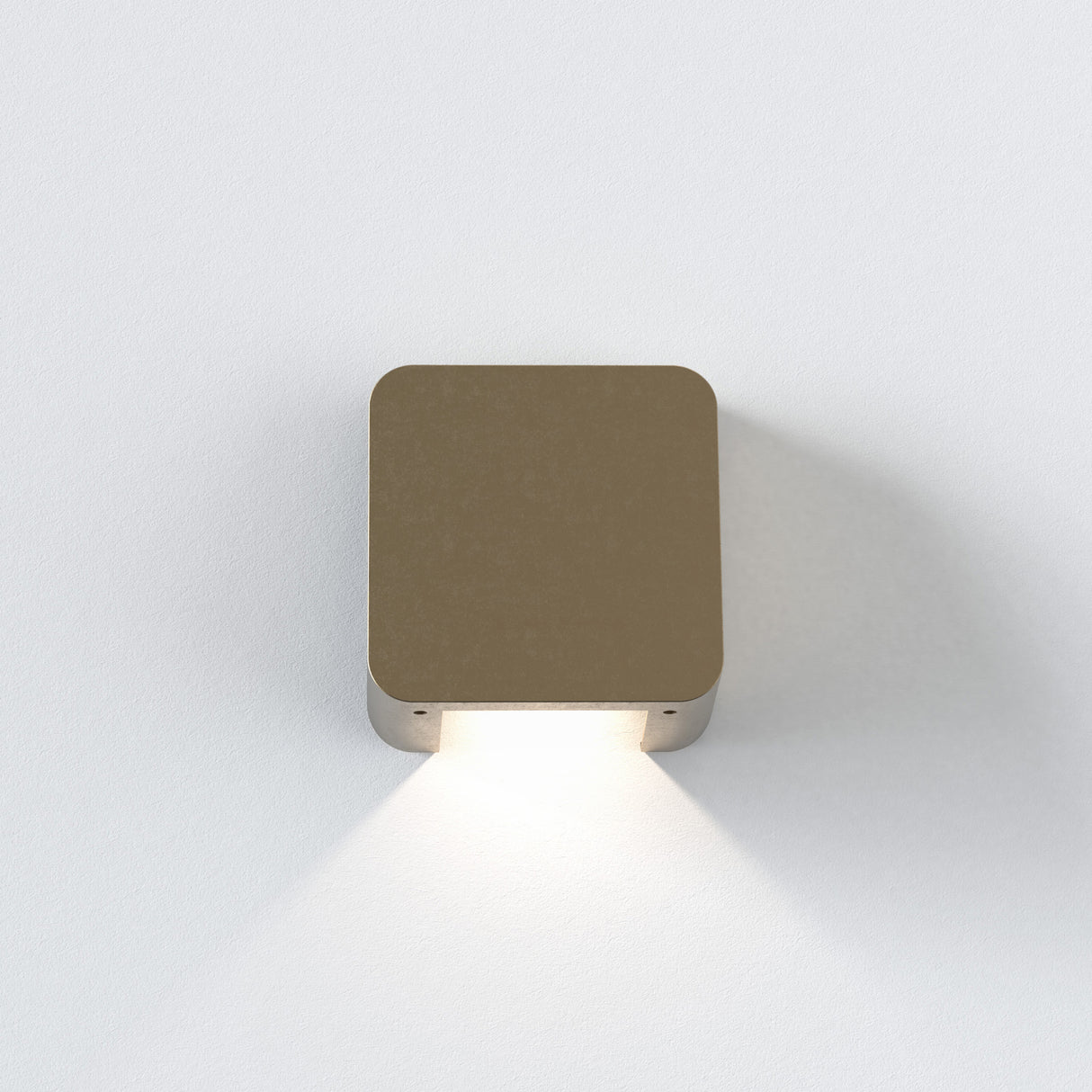 Astro Incline Single Solid Brass Outdoor Marker Light