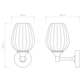 Astro Liberty Wall Matt Black Bathroom Wall Light