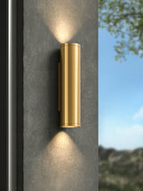 Astro Ava 300 PVD Brushed Brass Coastal Wall Light