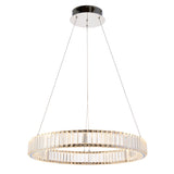 Endon Laguna Pendant Chrome plate & clear crystal