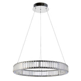 Endon Laguna Pendant Chrome plate & clear crystal