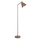 Endon Cape Task Floor Lamp Brushed antique bronze