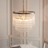 Endon Genevieve 5 light Chandelier Antique Brass