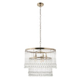 Endon Genevieve 5 light Chandelier Antique Brass