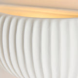 Endon Witham Wall Washer Unglazed Ceramic