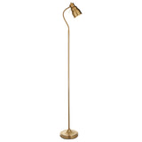 Endon Classic Flexi Reader Floor Lamp Brushed aged brass