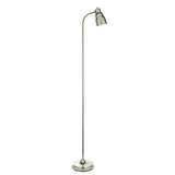 Endon Classic Flexi Reader Floor Lamp Bright nickel